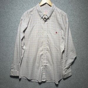 Brooks Brothers XXL Non-Iron Supima Cotton Tattersall Check Button Down Shirt